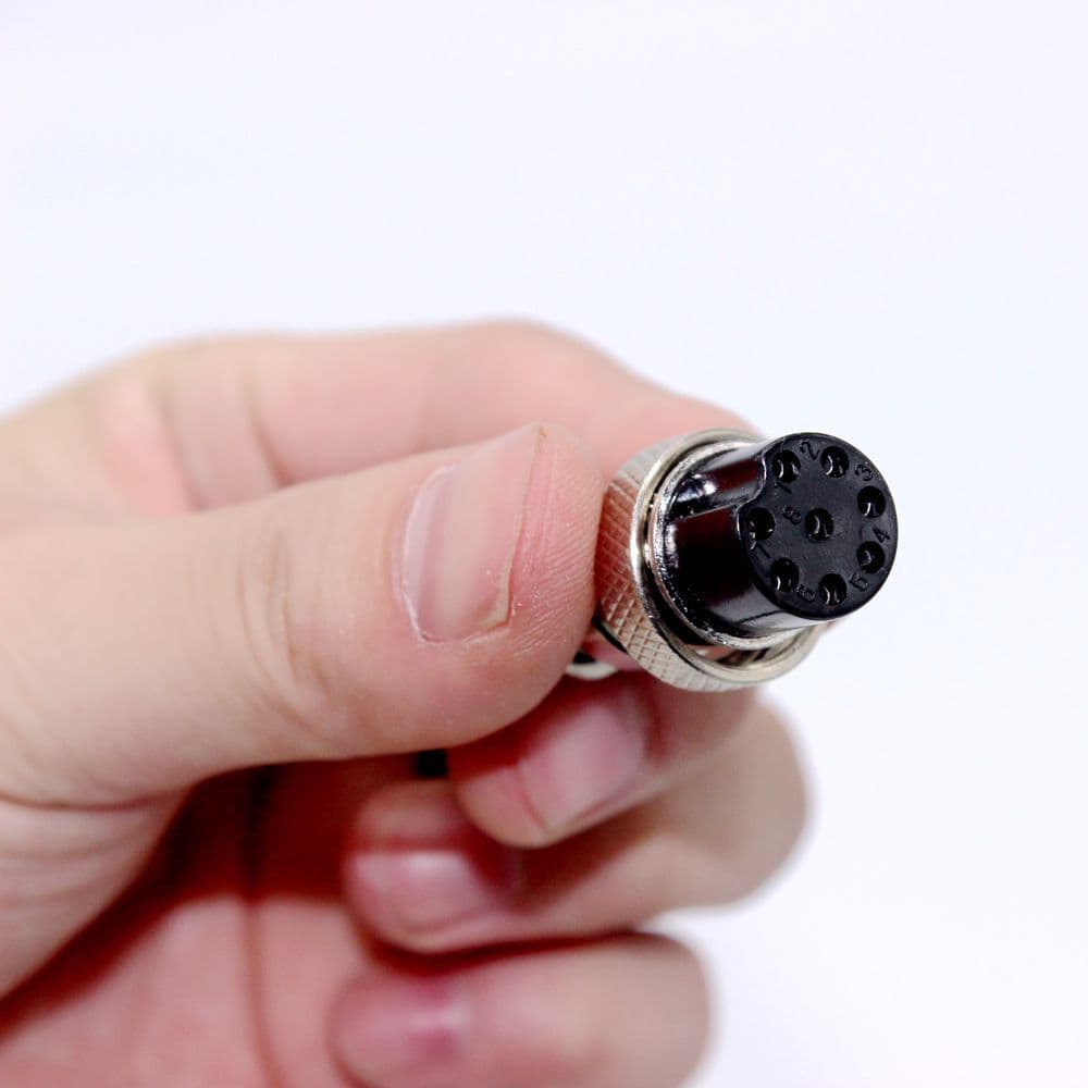 EMS-57 DTMF 8Pin Microphone For Alinco DR-135 DR-435 DR-635 DX-SR8T DX-77T Radio 2