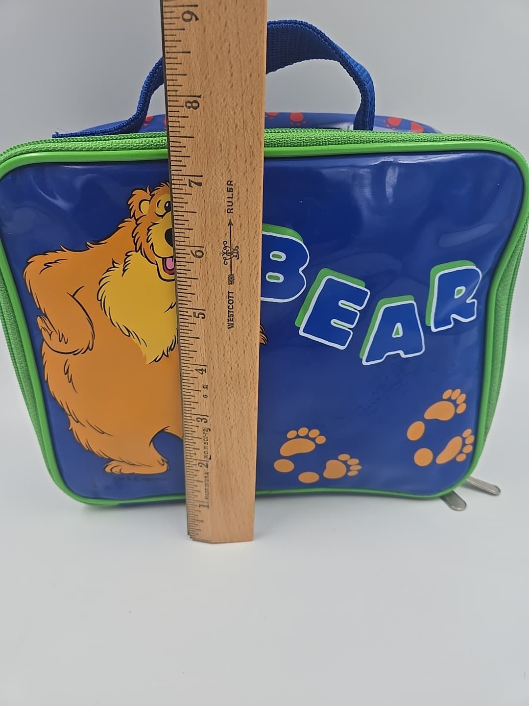 Vintage Bear In The Big Blue House Vinyl Lunchbox RARE Jim Henson 6