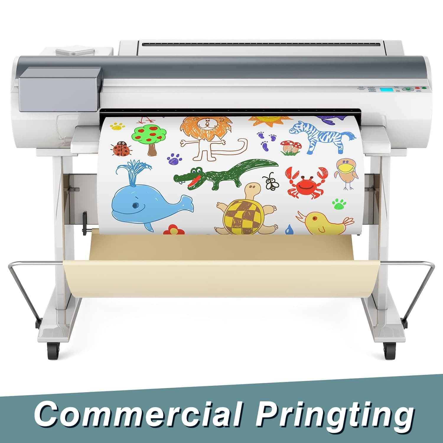 24 Inch X 25 Feet, 30 Mil Blank White Surface Magnet Sheets Magnetic Roll Printa 5