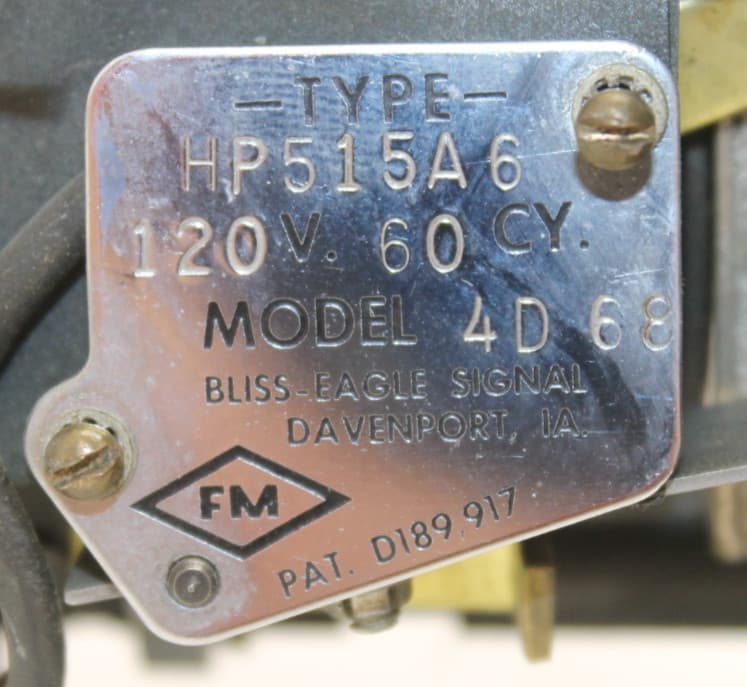 Eagle Signal HP515A6 Reset Timer 2