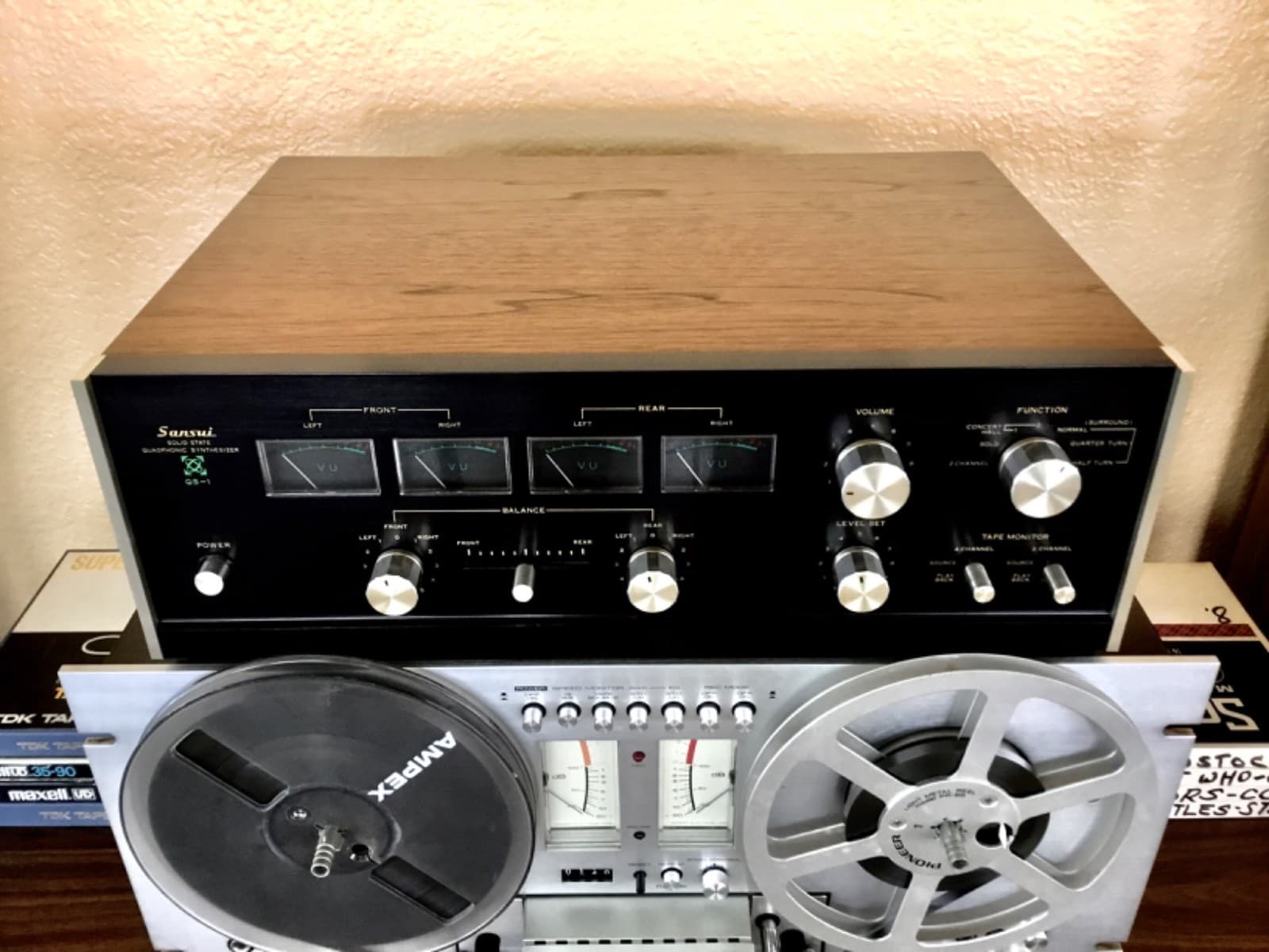 Sansui QS-1 Quadraphonic Synthesizer - 2 / 4 Channel Processor in Mint Condition 2