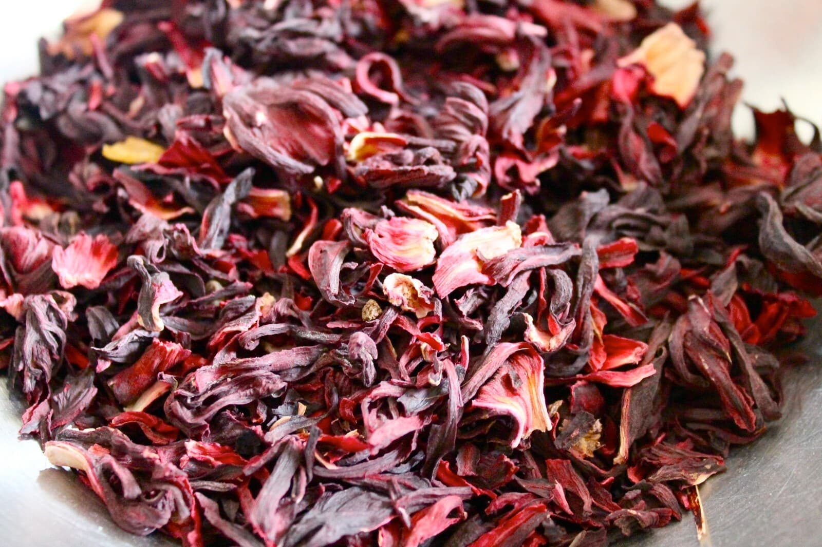Dried Hibiscus Flowers Cut & Sifted, Flor de Jamaica, Hibiscus Tea Jamaica 1 LB 3