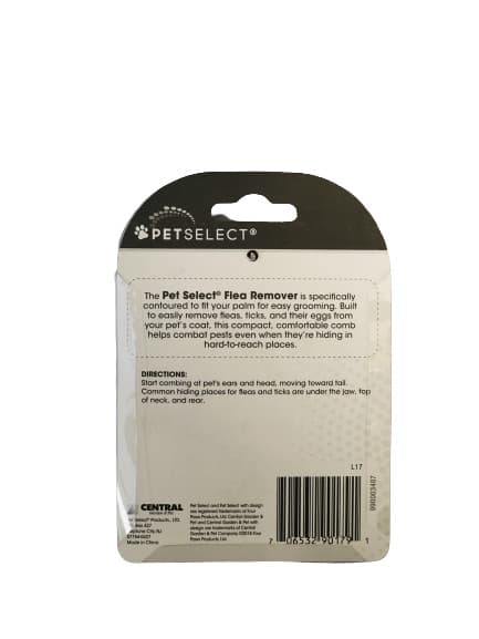 Flea Remover Comb for Dogs and Cats. Remove fleas, ticks and eggs. 2.5"L 2