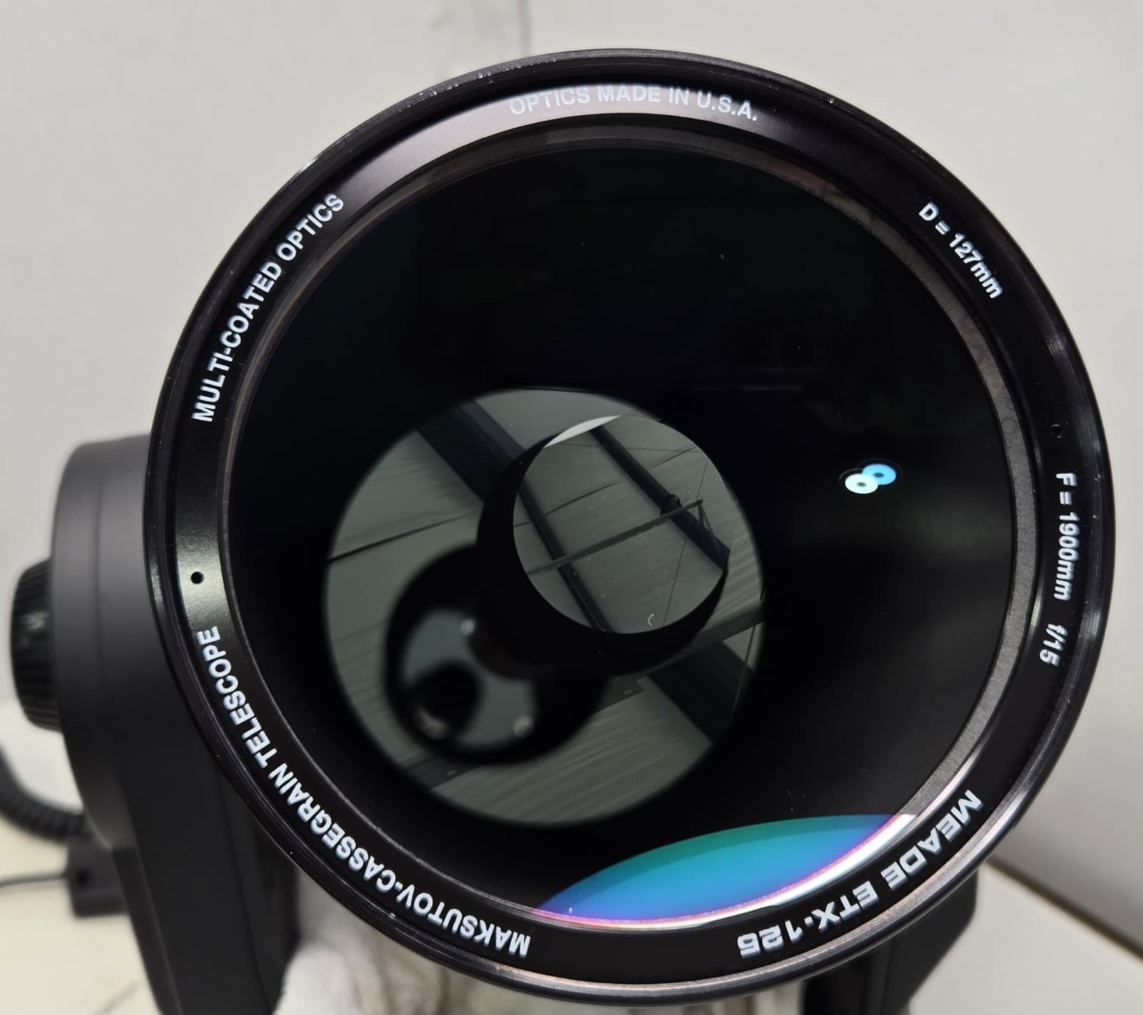 Meade ETX-125EC Astro Observer Telescope with Hard Case No Stand Power Tested 5