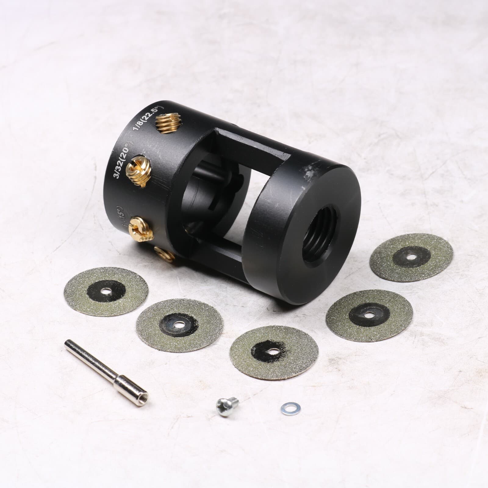 Multi-Angle & Offsets Head Tool Tungsten Grinder Sharpener TIG Welding 3