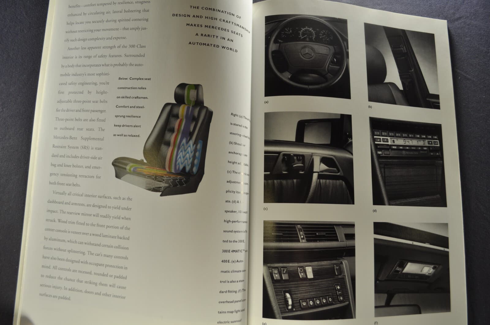 1992 Mercedes-Benz 300-Class 78pg Brochure 300 E TE D 400E Nice Original 5