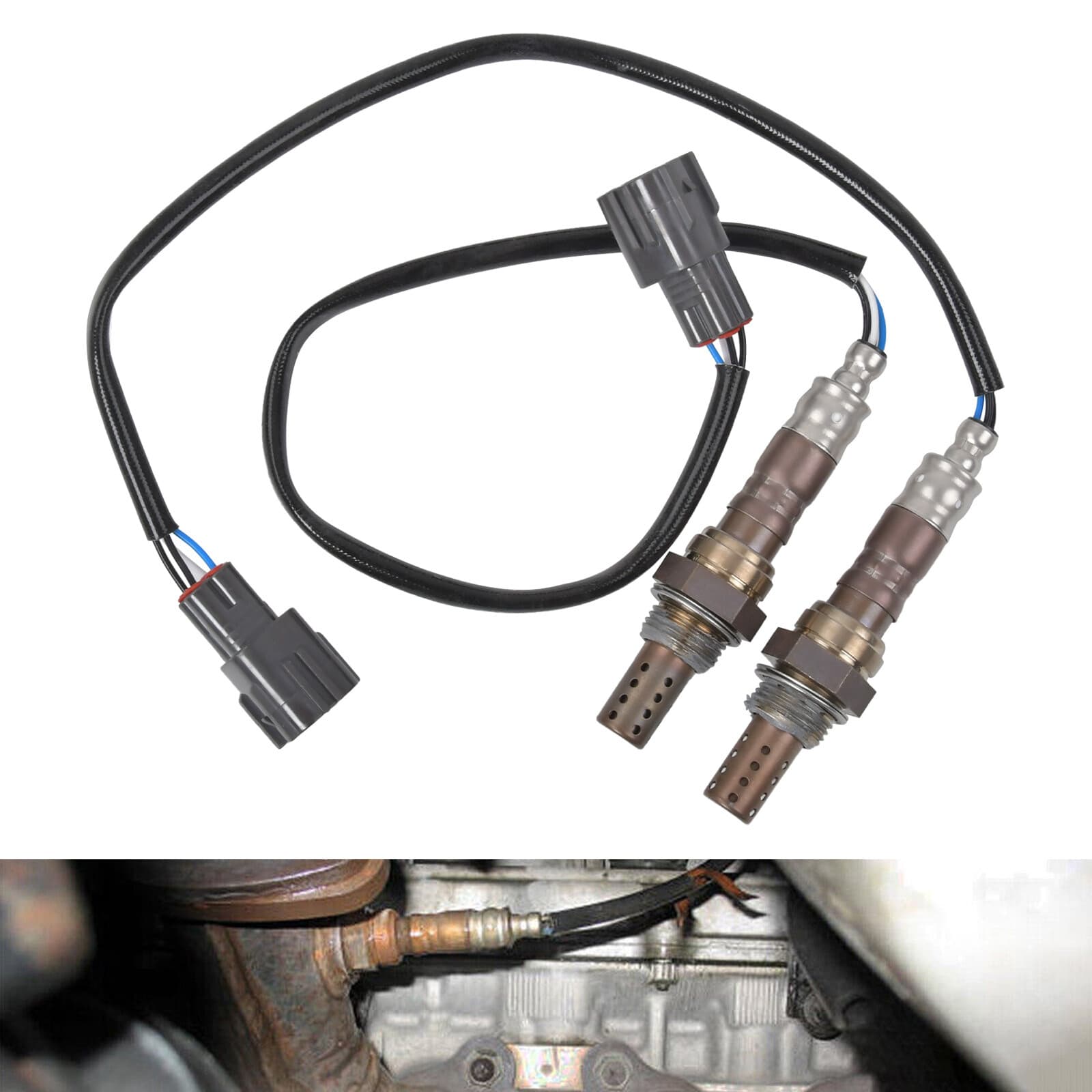 2X Oxygen Sensor Downstream O2 Sensor Replacement for Toyota Camry 3