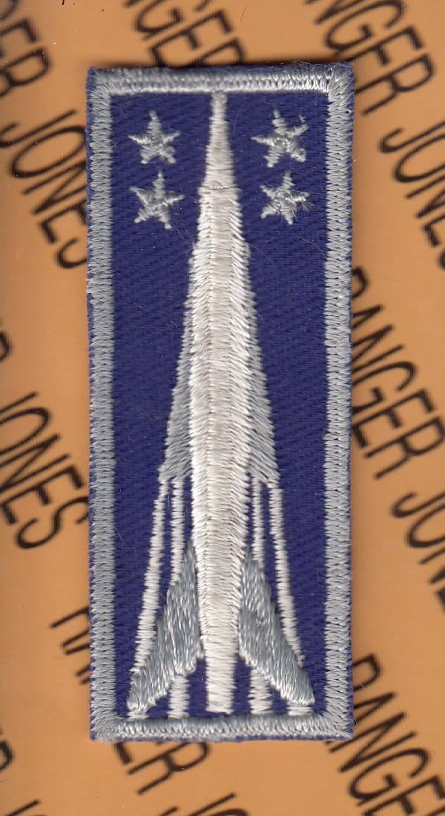 US Air Force Missle Maintenance Rocket badge ~3.25" patch c/e
