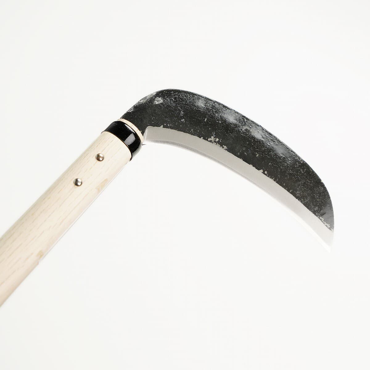 'OJIKA' Thick Sickle, Blade Edge: Aogami Steel, Double Bevel, 165mm 5