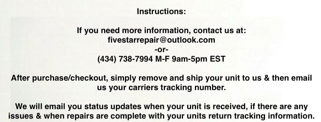 2004 - 2008 F150 F-150 FUSE BOX "REBUILD SERVICE" SHIP TO US & WE FIX YOUR UNIT 3