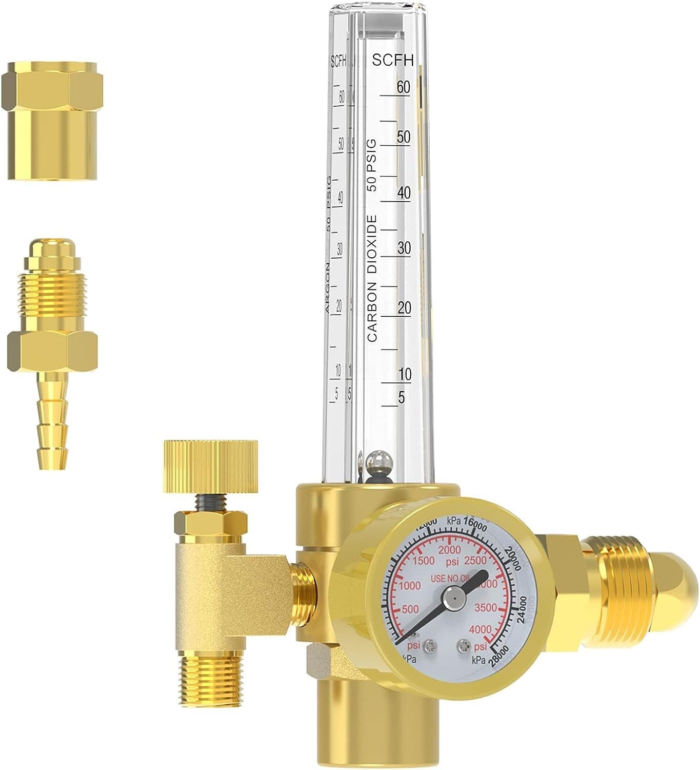 Argon/CO2 FlowMeter Regulator for TIG/MIG Welding 2