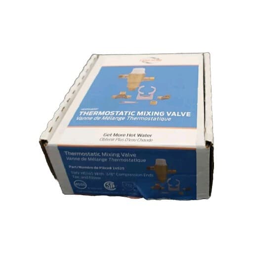 Cash Acme 3/8 in. HG-145 Compact Brass Thermostatic Mixing Valve item # 24525 2