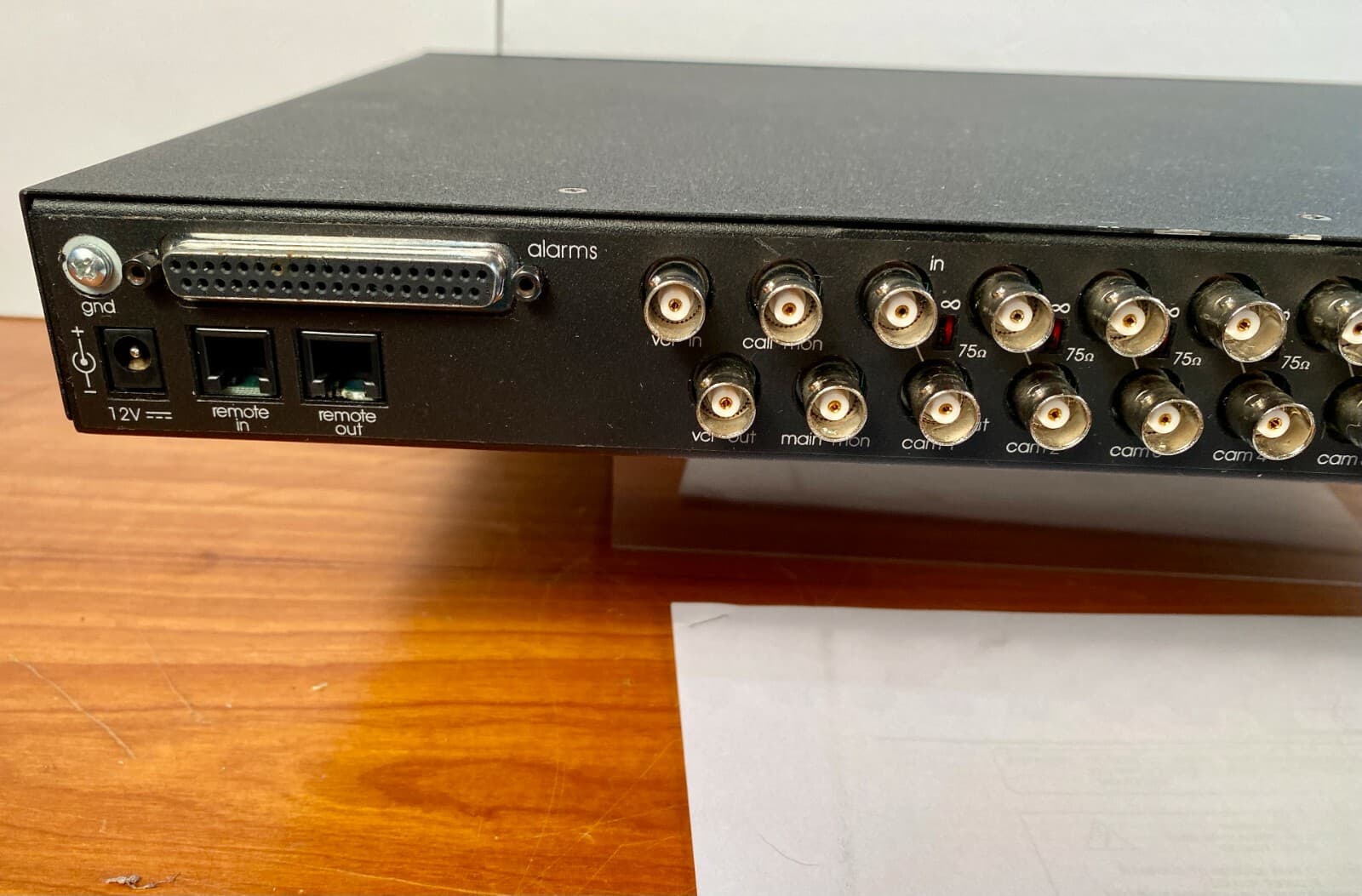 ROBOT Research Inc. MV45 Multivision Processor CCTV 4-Camera/Monitor Switch 6