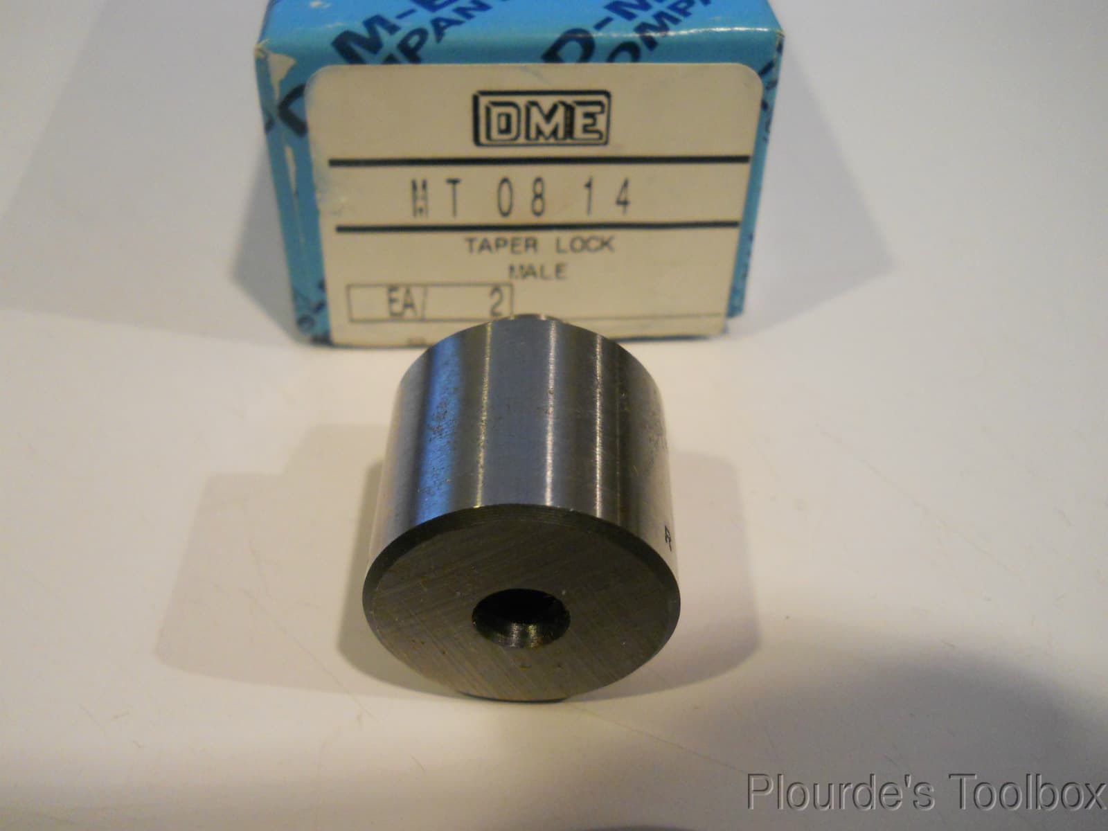 DME Male Tapered Interlocks Mold Component, 1" Round by 7/8", MT0814 2