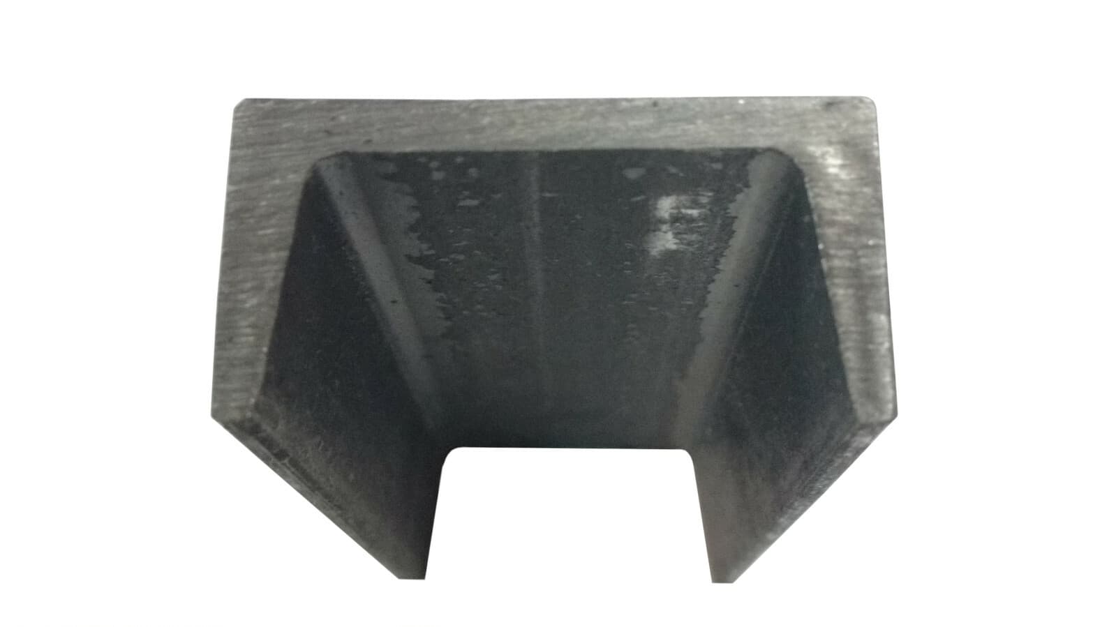 2in x 1in x 24in 1/8in Thick Web Steel Channel Iron 3