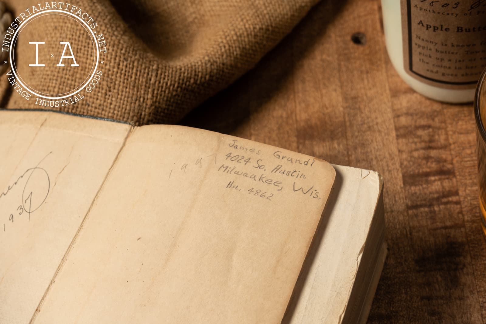 c. 1937 Handbook of Chemistry and Physics 4