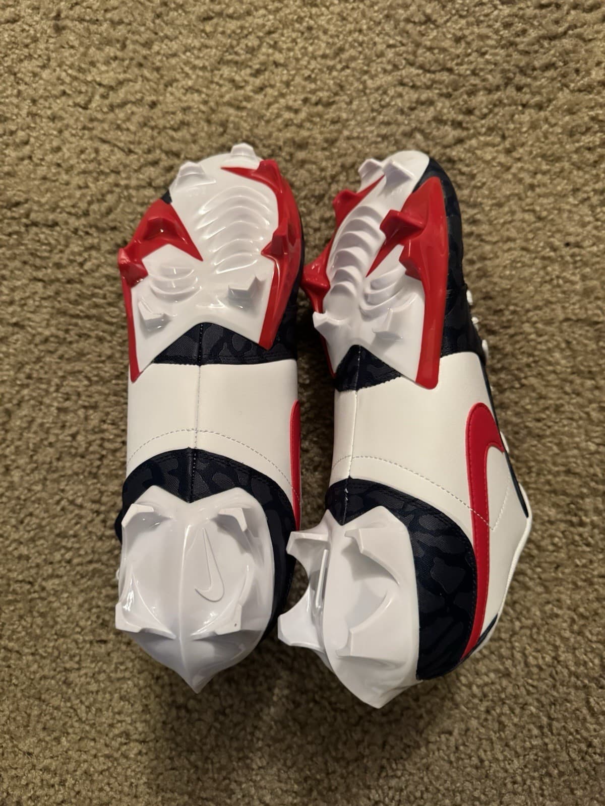 2025 Jordan 1 Low cleats Howard University PE Size 11 5