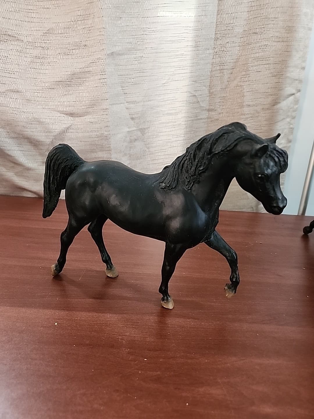Lot Of 3 Breyer Horses, Black Color With  Accents 5