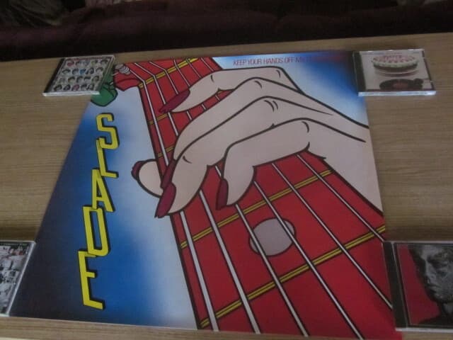 Slade 1984 Keep Your Hands Off My Power Supply Promo Poster Noddy Holder