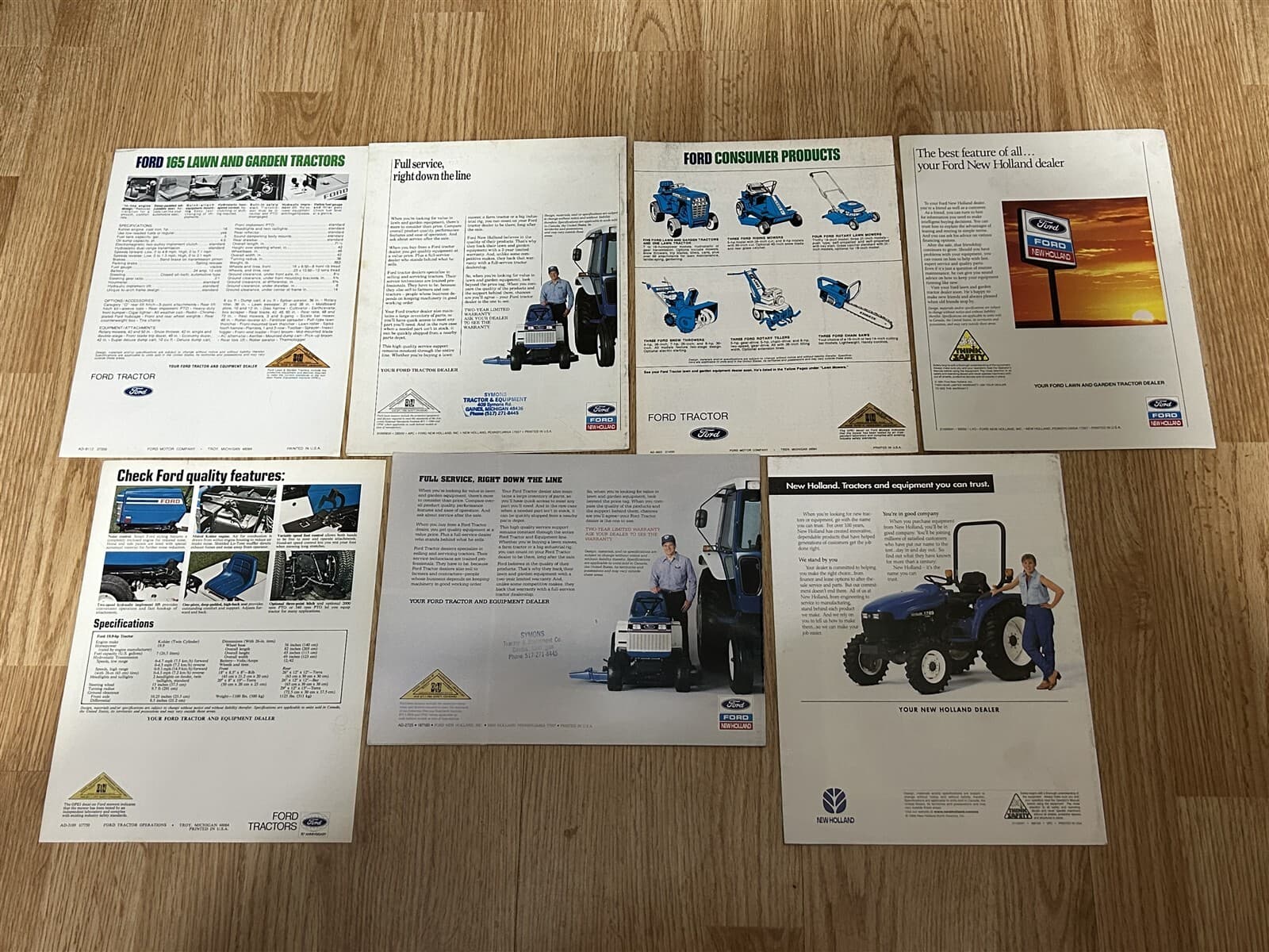 7 Ford ~ Lawn and Garden Tractors & Lawn and Garden Tractors BROCHURES 2