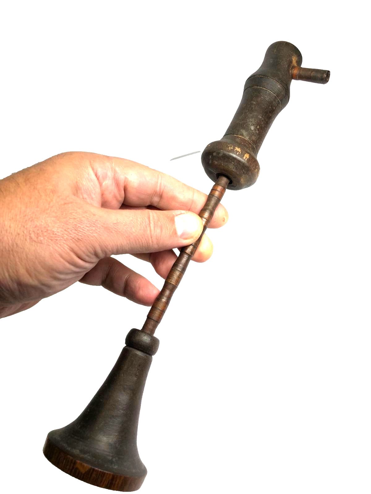 RARE Antique Laennec Wooden Stethoscope 1880-1930s Doctor Medical Too 5