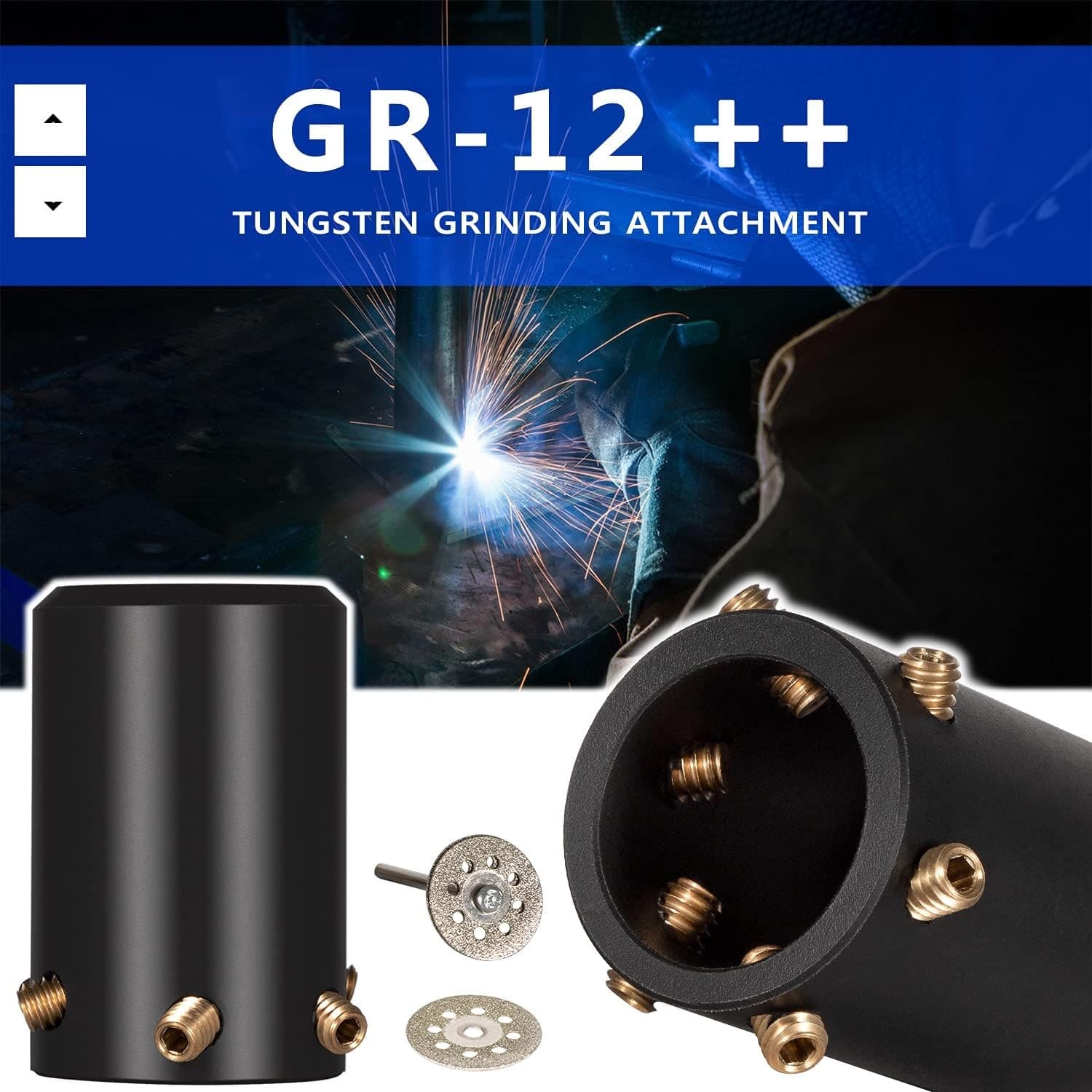 GR-12 TIG Welding Tungsten Electrode Multi-Angle Offsets Sharpener Grinder Tool 2
