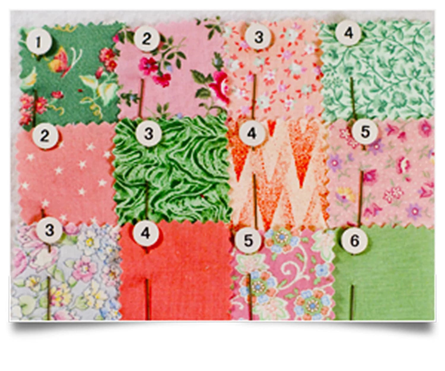 Marilee's Numbered Pins, help Organize Quilt Blocks 2