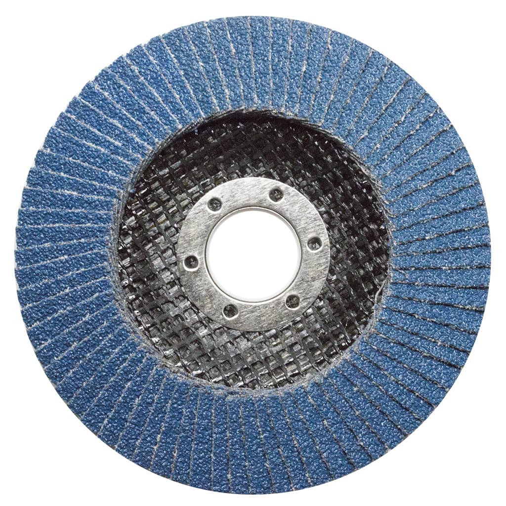 10 Pack - 4.5" Economy Flap Disc Grinding Wheels Type 29 (Angled Face) 6