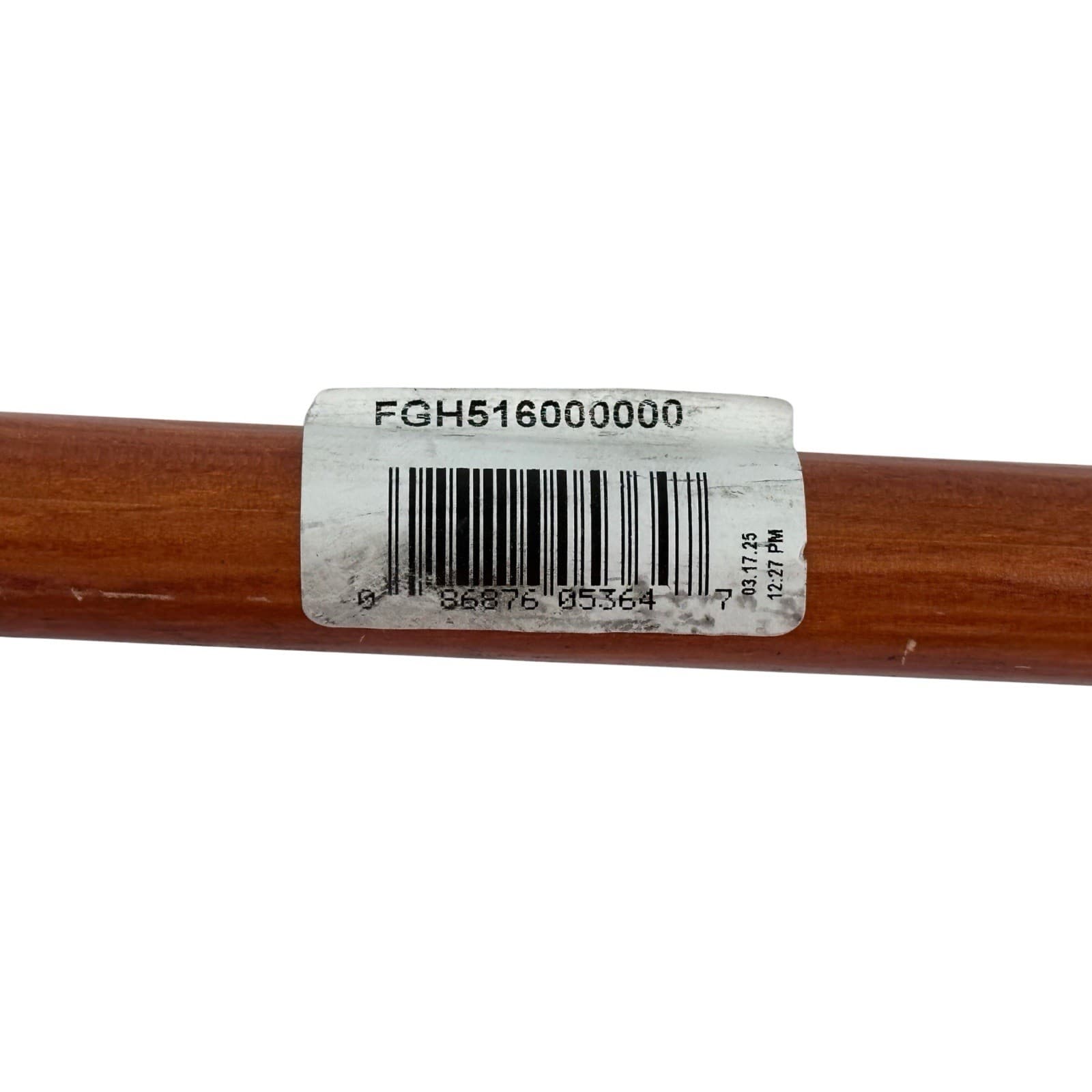 Rubbermaid 60” Slide Mop Wood Handle + 4x IMPACT Medium Microfiber Tube Mop Blue 4