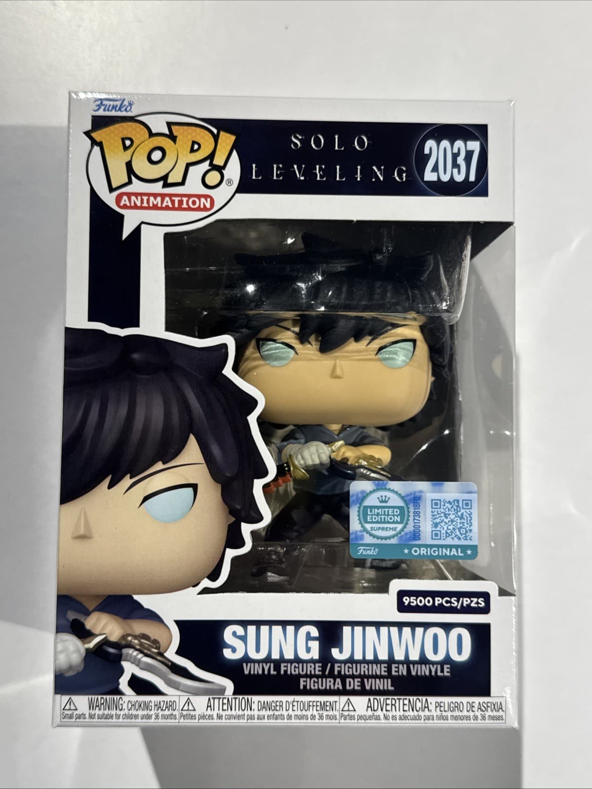 Funko Pop! #2037 Sung Jinwoo LE 9500 Pcs EE Exclusive *In Hand!*