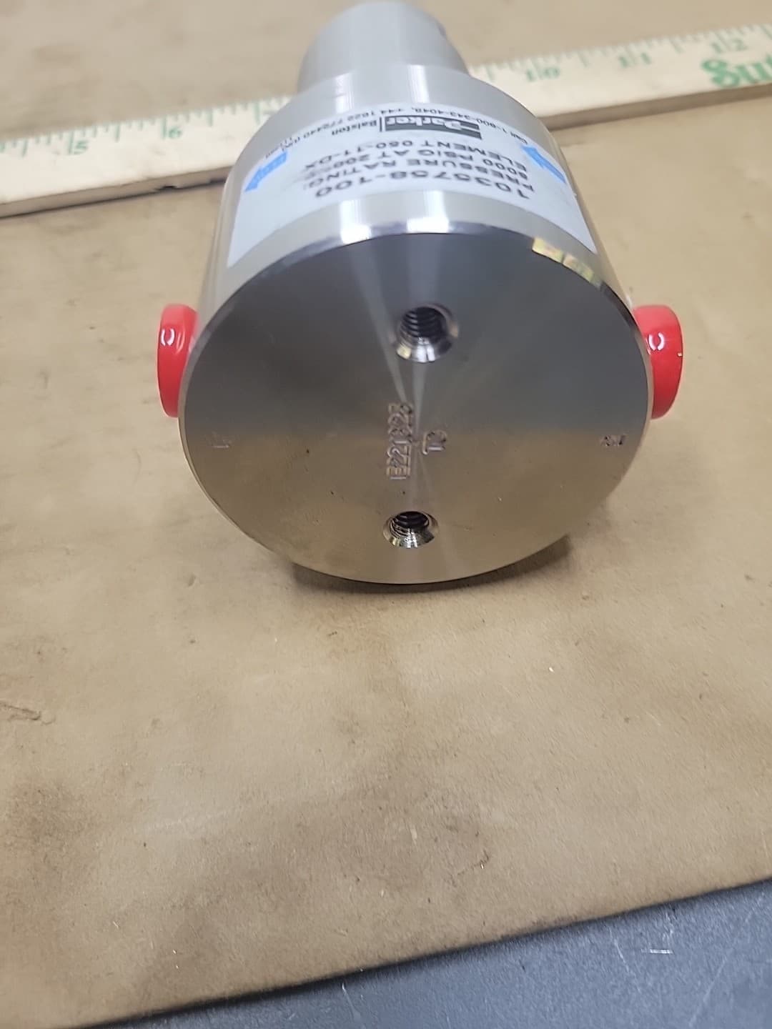 PARKER BALSTON 1035758-100 Stainless Steel Filter Housing 3/8” NPT 5000 PSIG  4