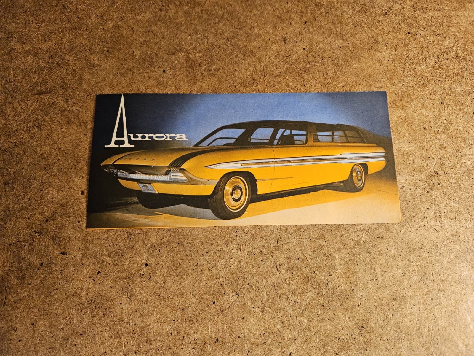 NY WORLD'S FAIR 1964 AURORA CAR BROUCHURE