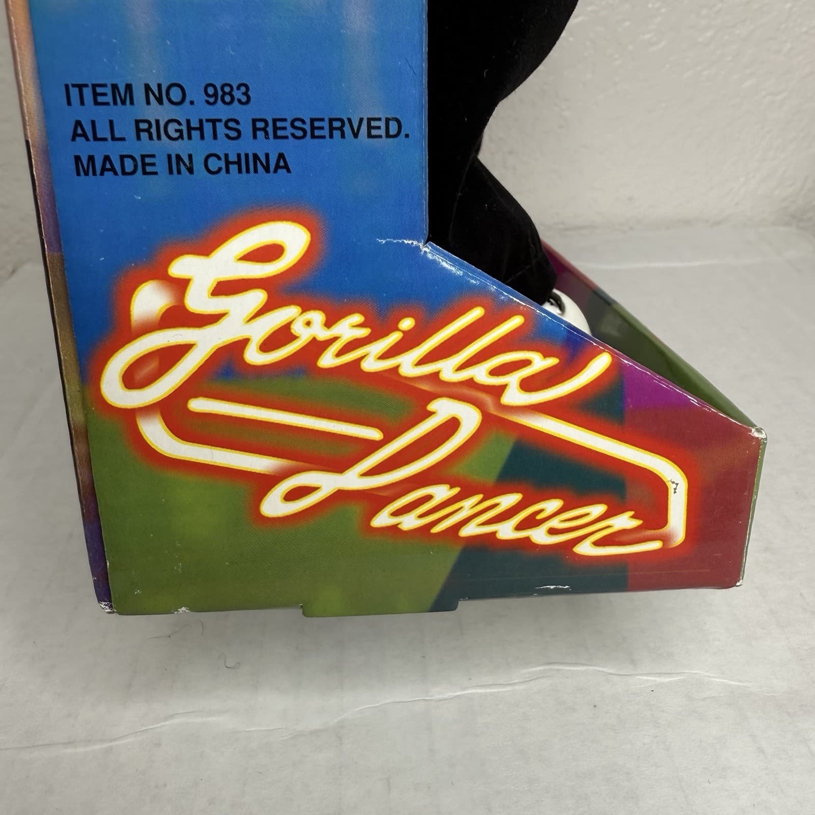 Vintage Rare Magogo Gorilla Dancer Singing Dancing Gorilla Toy Unused New in Box 6