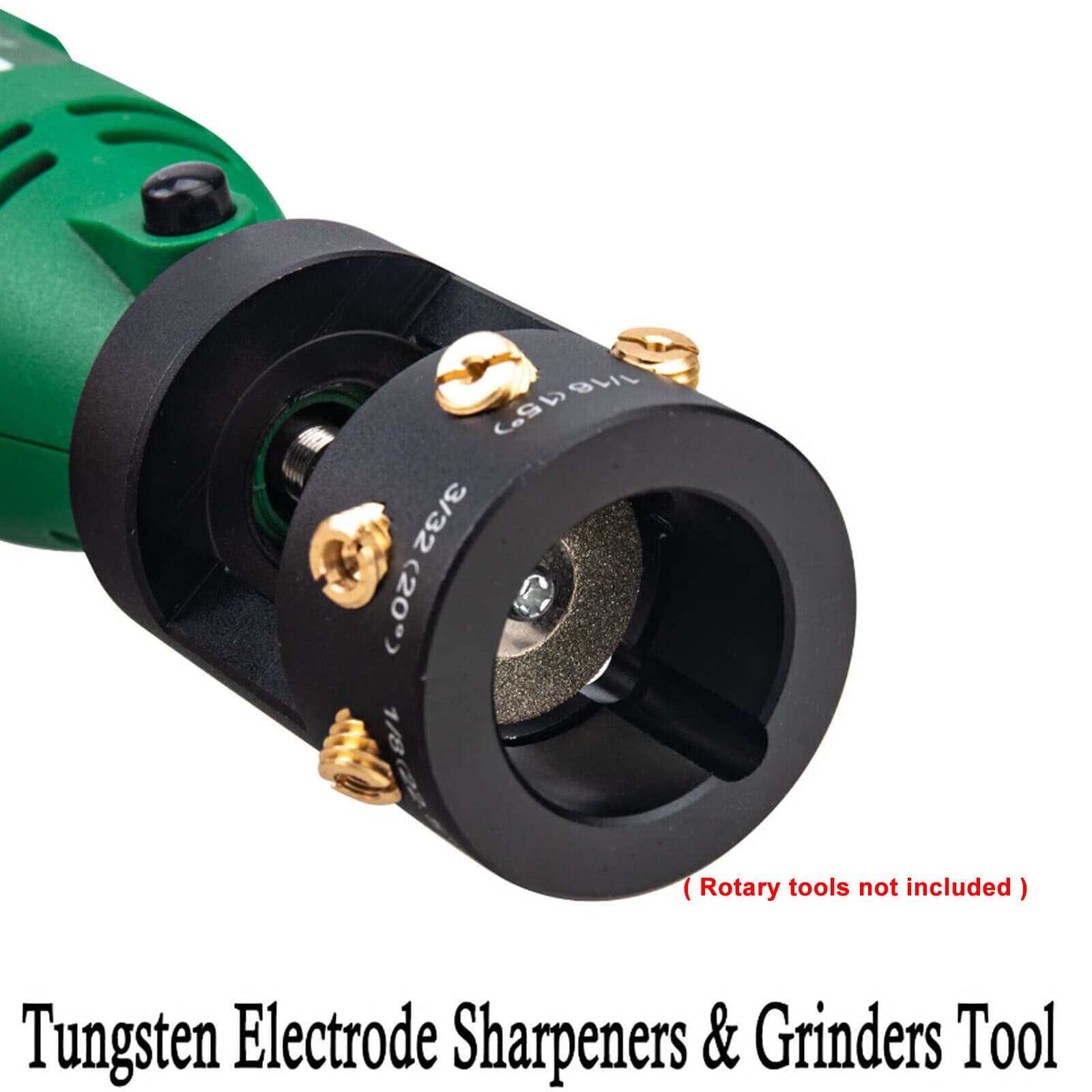 Tungsten Electrode Sharpener Grinder Multi-Angle Offsets Tool, TIG Welding! 2