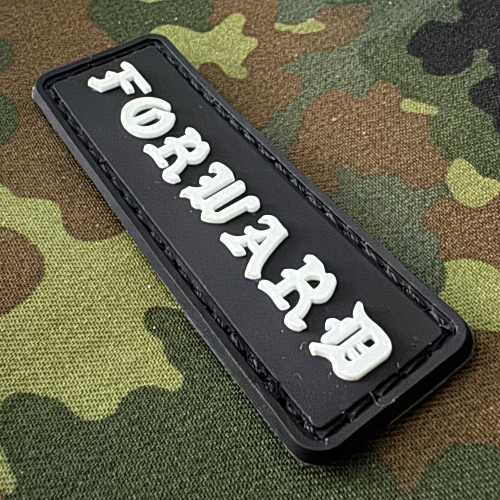 FORWARD OBSERVATIONS GROUP PVC Morale Patch w/Hook Back FOG LUMINOUS GLOWS GBRS 2