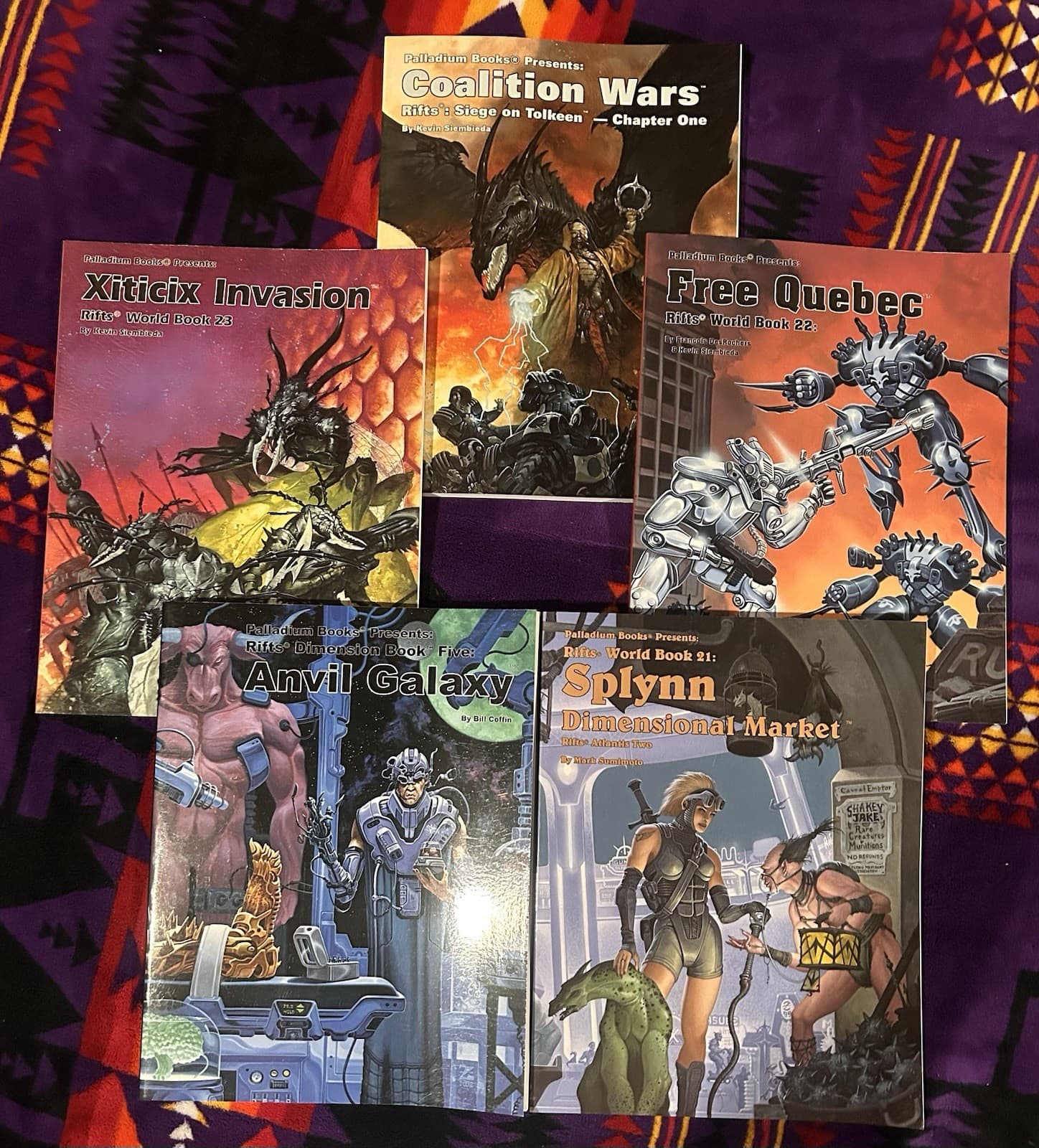 Rifts® Mega Collection – 23 Rare Palladium Books World Books & More OOP RPG Lot 3