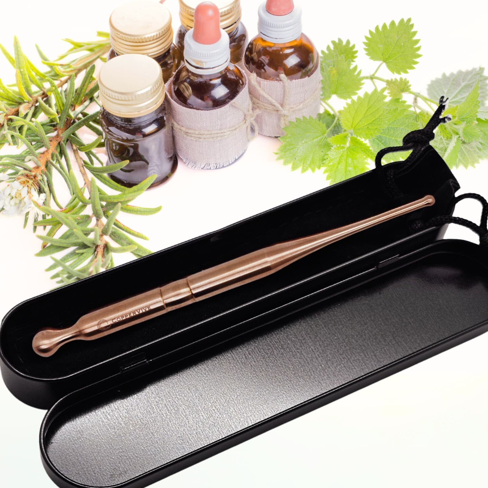 CopperVive Pure Copper Nose Wand Nose Stick Nose Zap Tool for Cold Protection 5