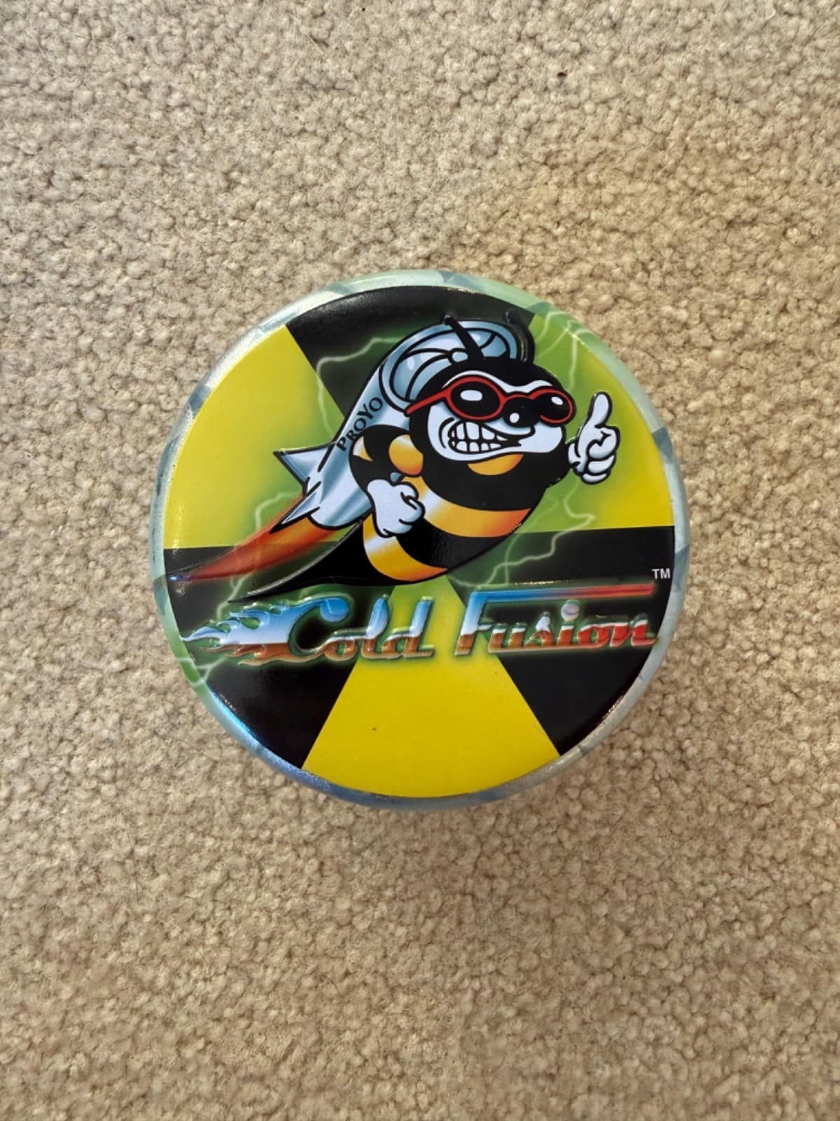 RARE NEW 1998 PLAYMAXX ProYo COLD FUSION YO-YO COMPLETE, NEWLY OPENED NOV 2025 2