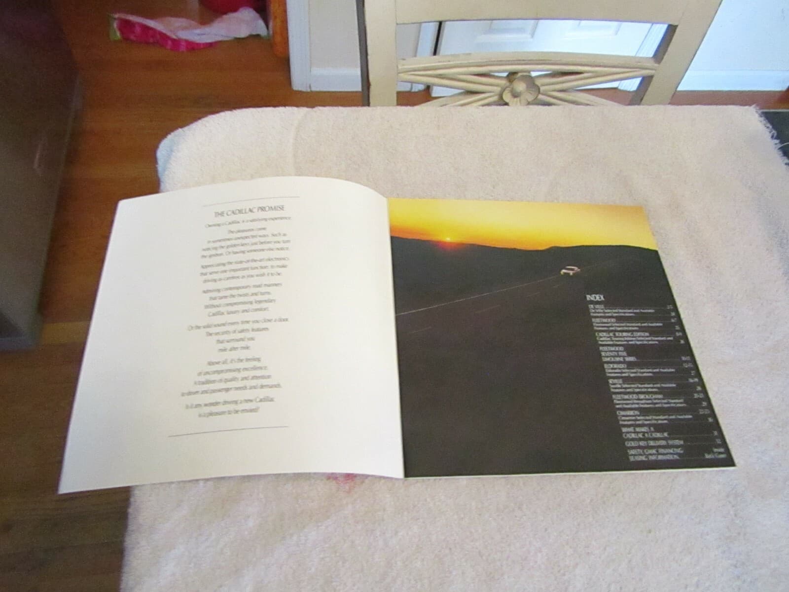 1986 Cadillac OEM Dealer New Car Sales Brochure NOS  2