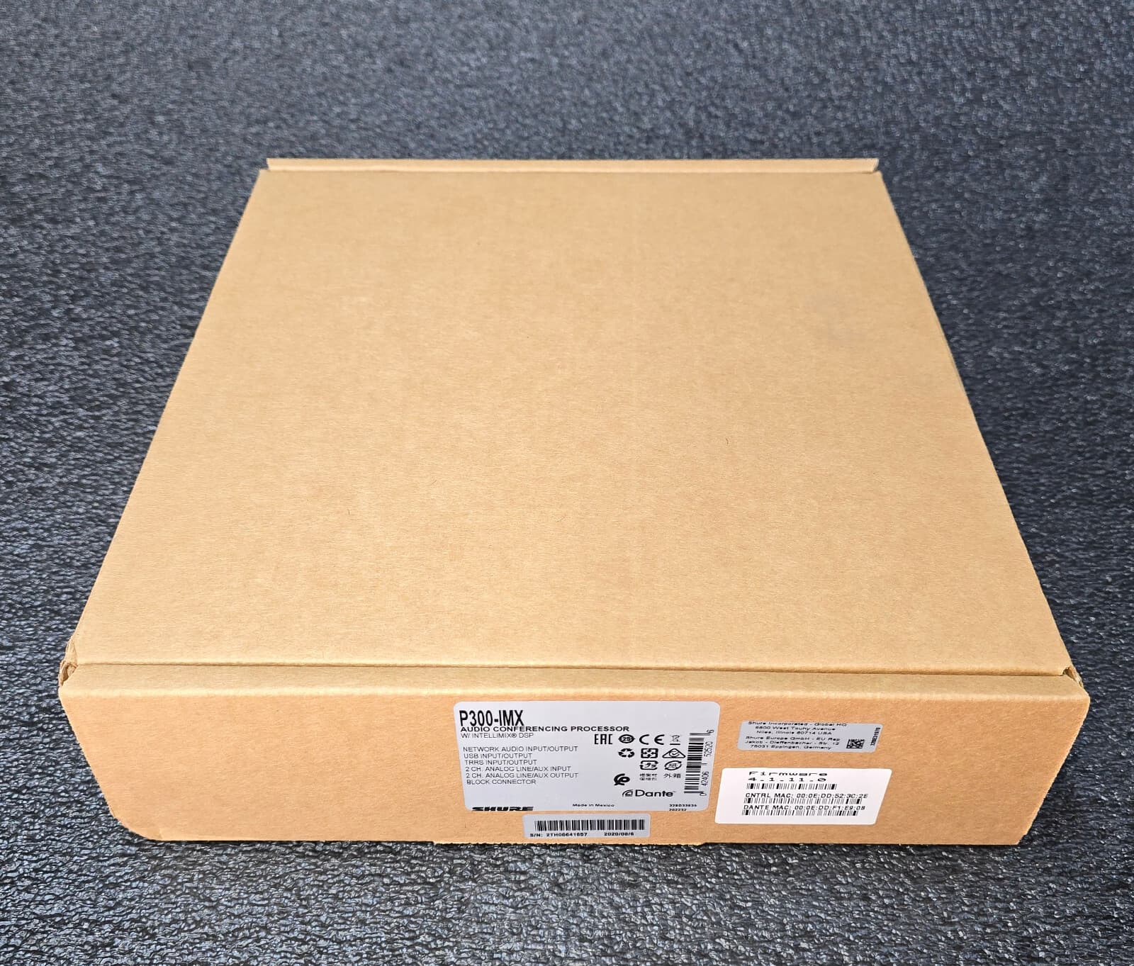 New Shure P300-IMX Audio Conferencing Processor W/ IntelliMix DSP