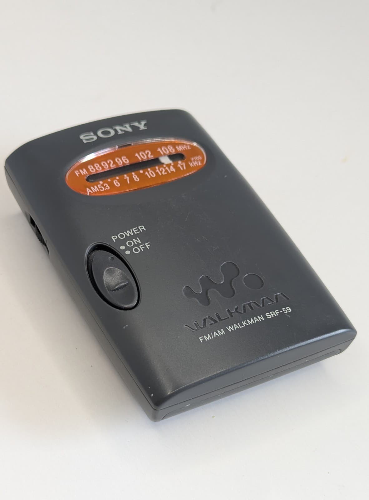 Sony Walkman AM/FM Radio Model SRF-59 Used Condition Tested & Working Plus More 3