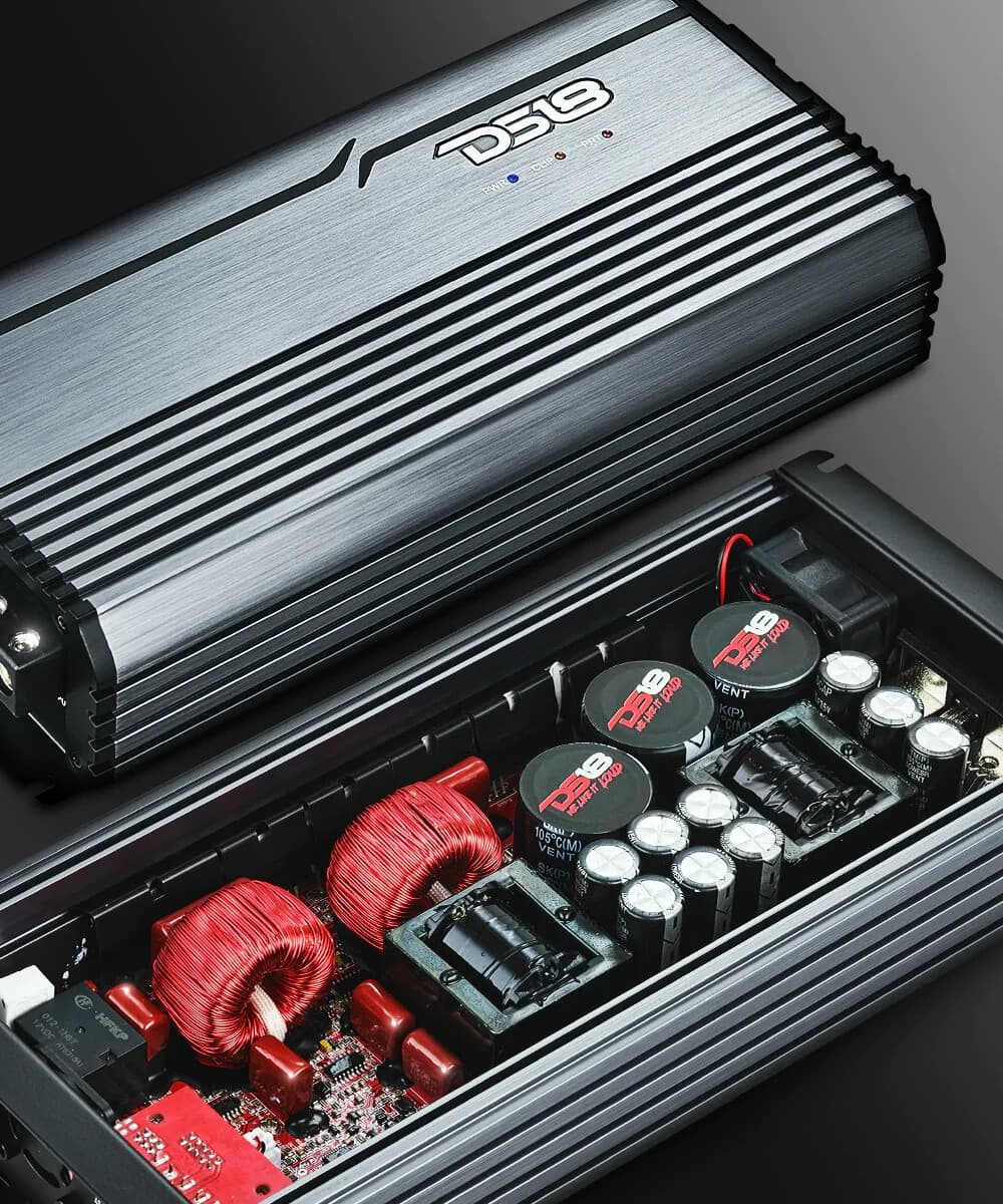 DS18 Monoblock Amplifier Full-Range Class D 5000 Watt RMS Amp Titanium FRP-5K/TI 2