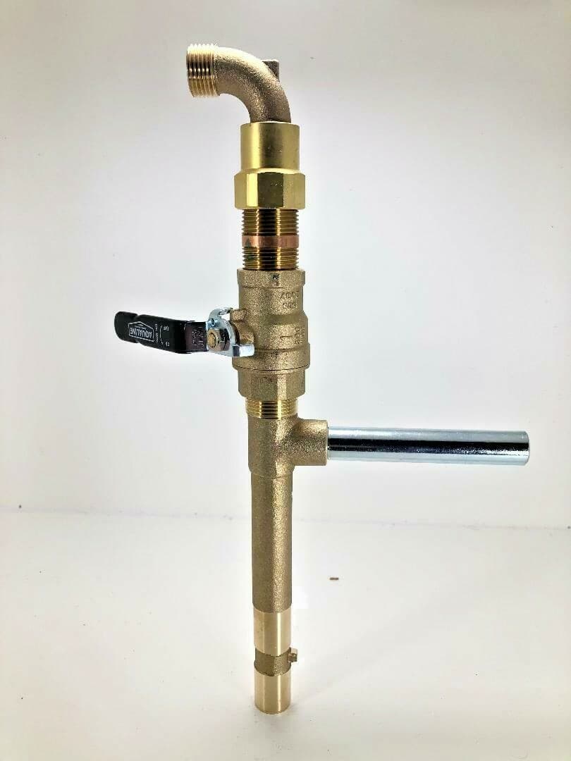 ULTIMATE #44K QUICK COUPLER VALVE KEY W/HOSE SWIVEL FITS RAINBIRD,HUNTER, N MORE