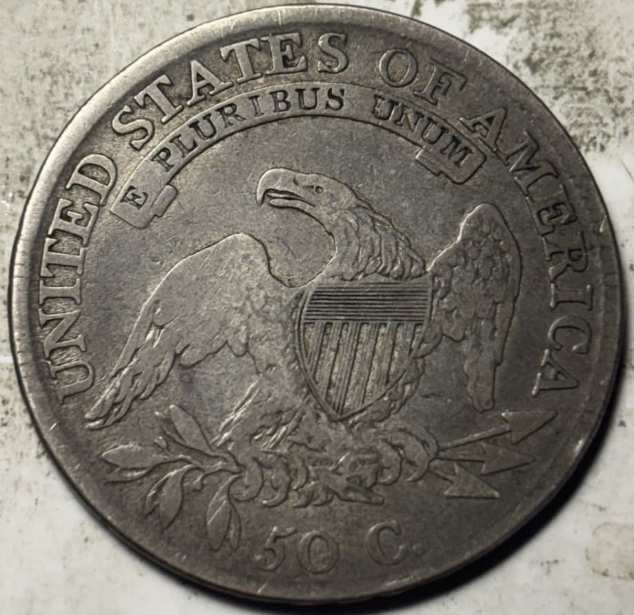 1809 50c Capped Bust Half Dollar. Attractive Circulated Example! 2