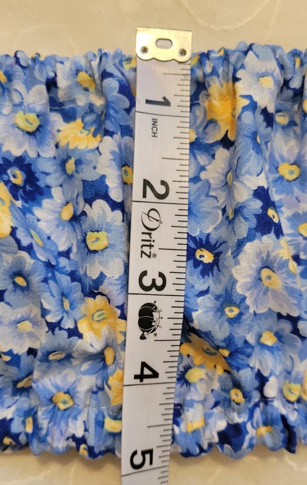 Blue Daisy  11x11 Grime Guard Cover For Q Snap Frame 2