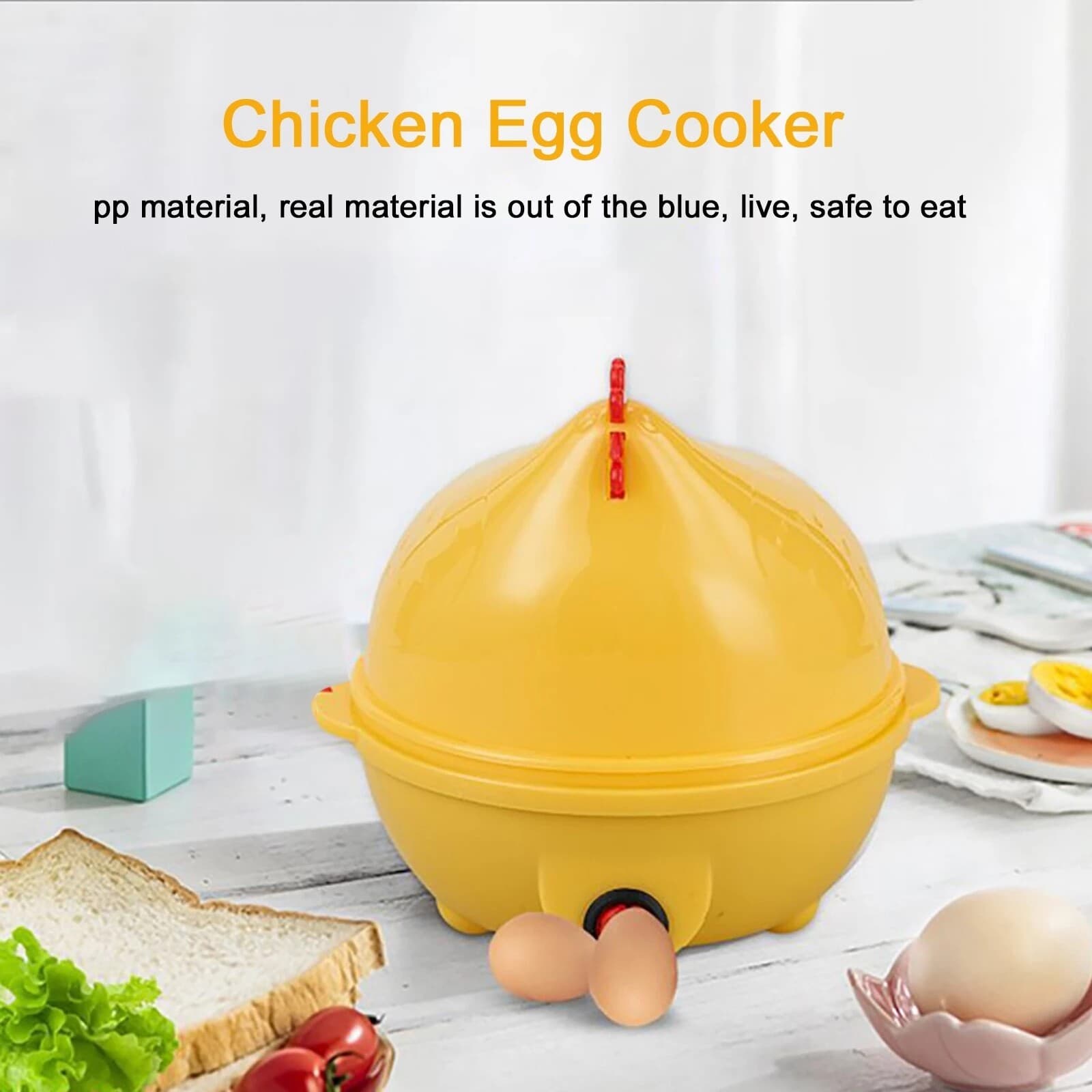 Auto-Off Rapid Egg Cooker 7 Egg Capacity Electric Egg Cooker for Hard Boiled Egg 4
