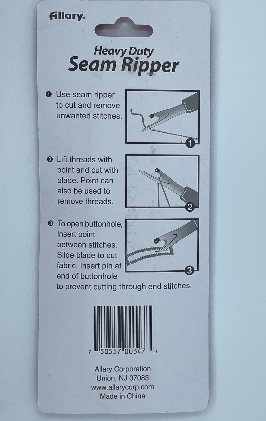 Allary Heavy Duty Seam Ripper 2