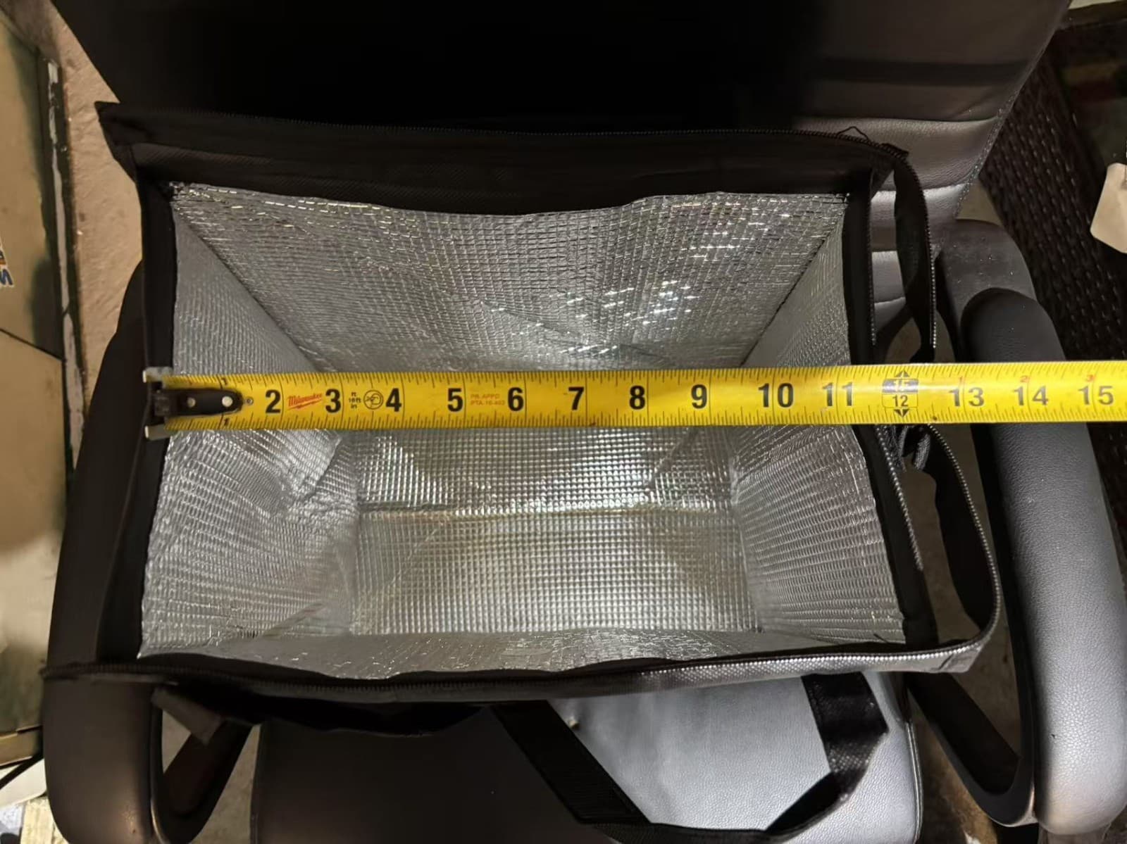 Insulated Uber Eats Delivery Bag – 34x22x38cm | Thermal Food Carrier with Handle 4