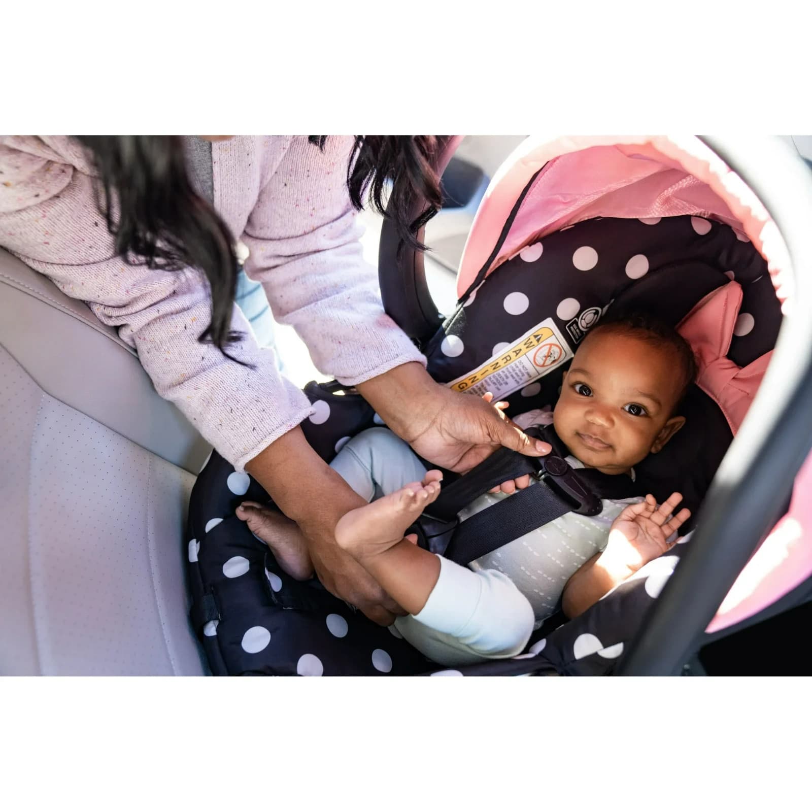 Disney Baby Minnie Mouse Simple Fold LX Travel System Stroller, Minnie Dot Party 3