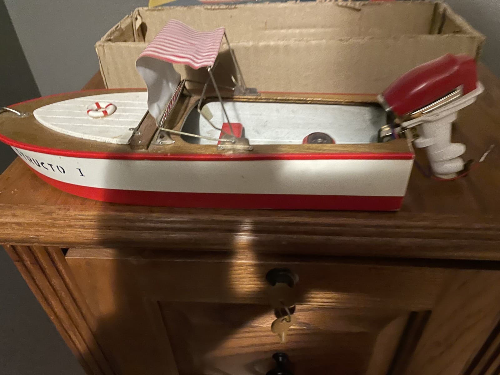 Structo boat with box 3